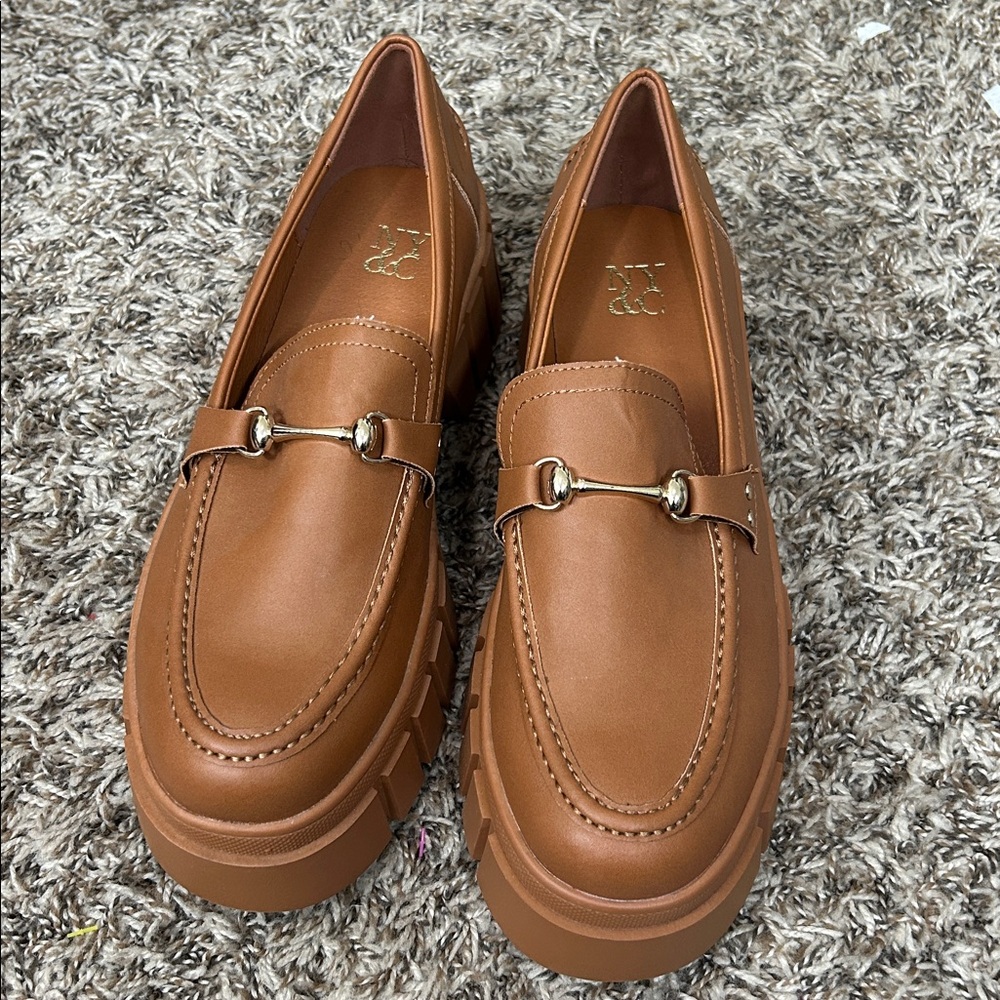 New York and Company Seraphina platform loafers size 11